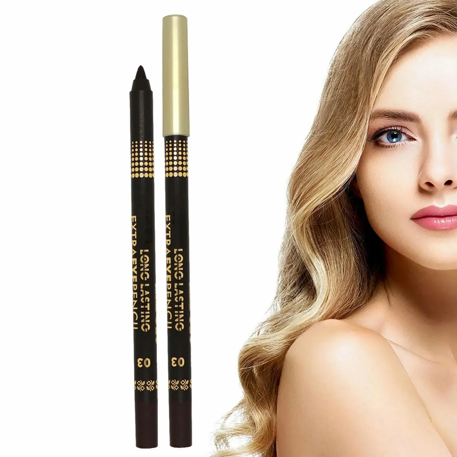 Олівець для очей Fowybe Чорний, фото №1