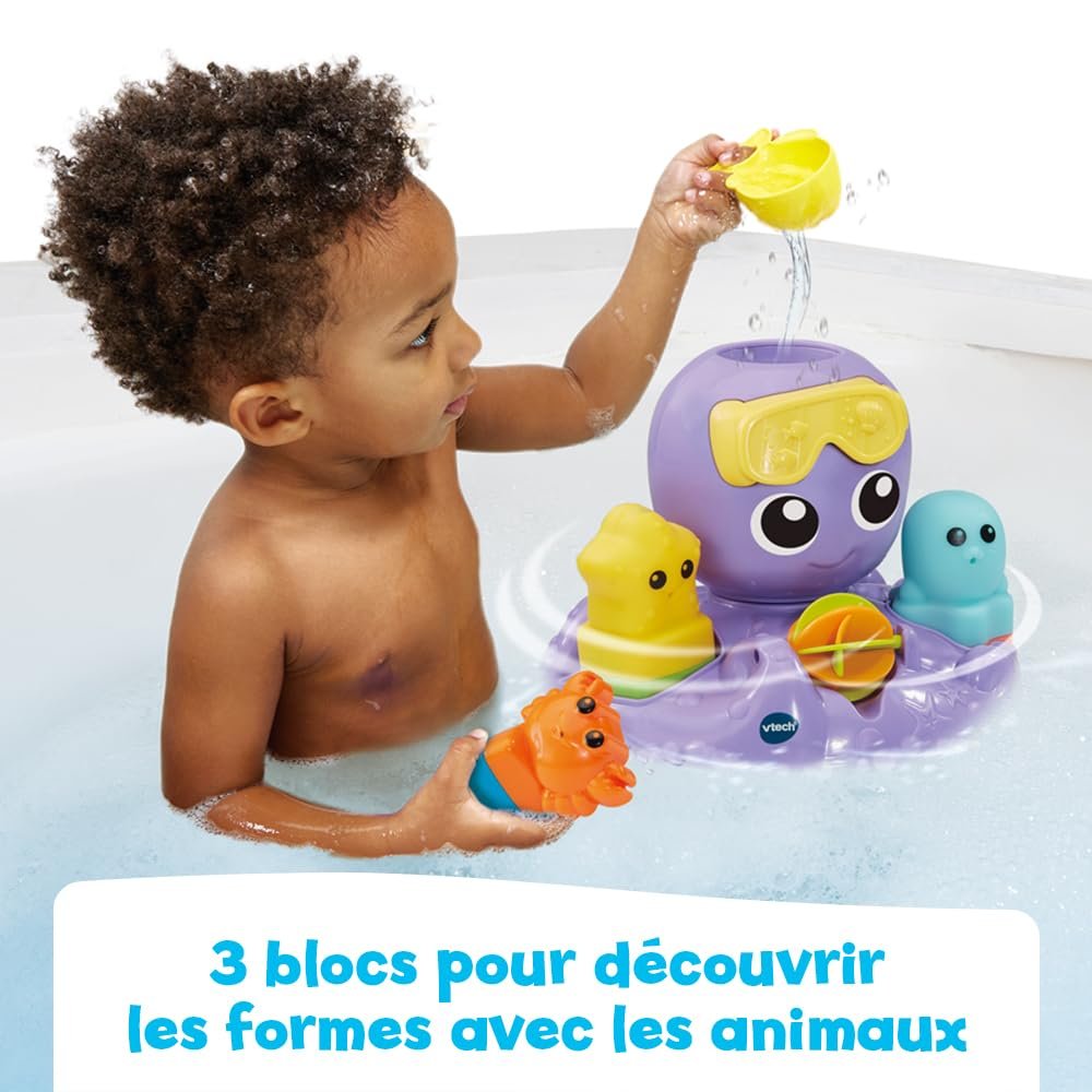 Игрушка для ванной VTech Baby Octopus 80-579205, фото №4