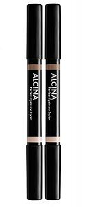 Олівець Alcina Eyebrow Styler 020 Темно-коричневий Набір 2 - Фото 1