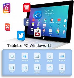 Планшет 10.1" TPSPAD W101 4/64Gb 4 ядра Windows 11 6000 mAh Чорний synthetic.ua - Фото 1