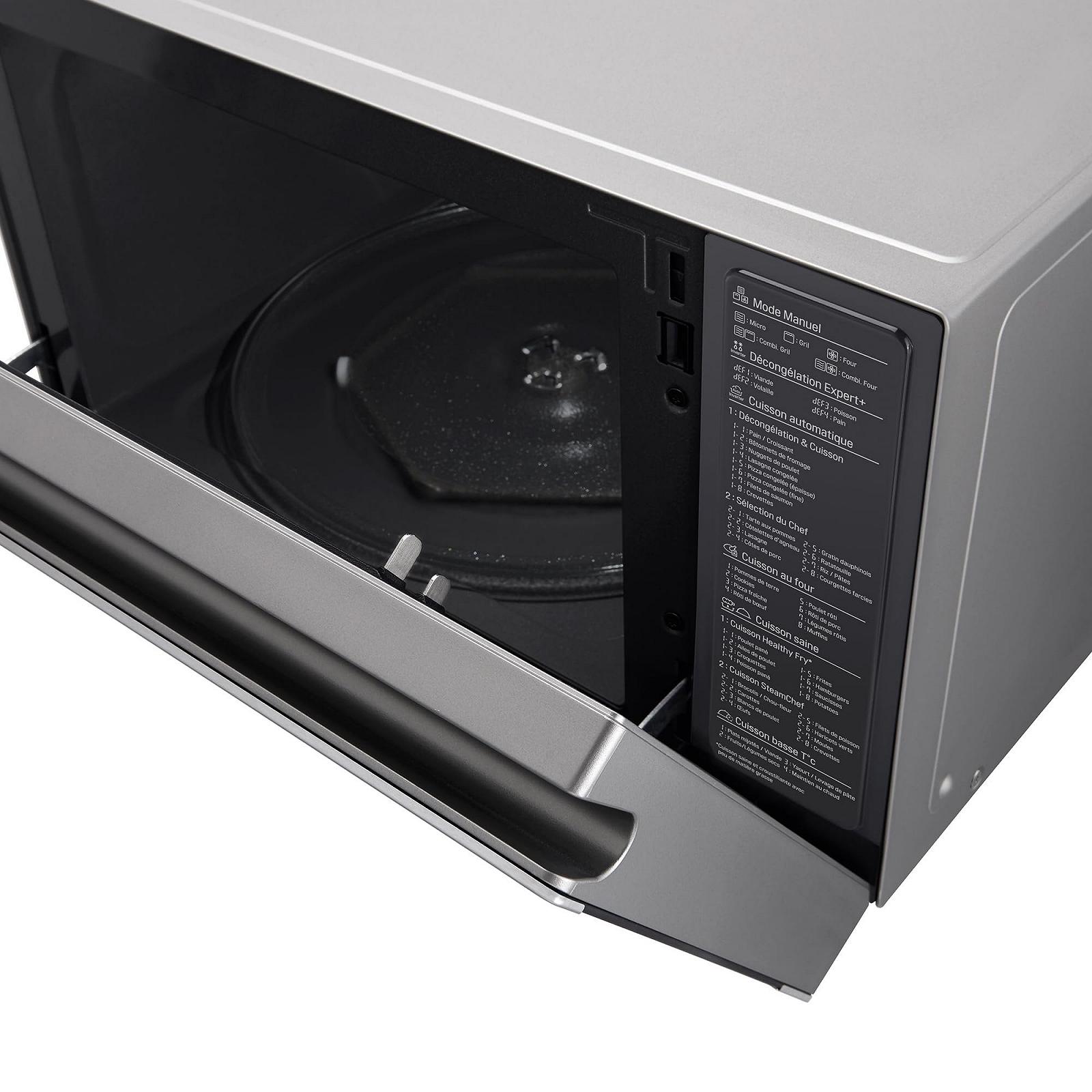 Мікрохвильова піч LG MJ3965ACS 39 л, 1200 Вт, чорна нержавіюча сталь, фото №8 Мікрохвильова піч LG MJ3965ACS 39 л, 1200 Вт, чорна нержавіюча сталь, фото №8