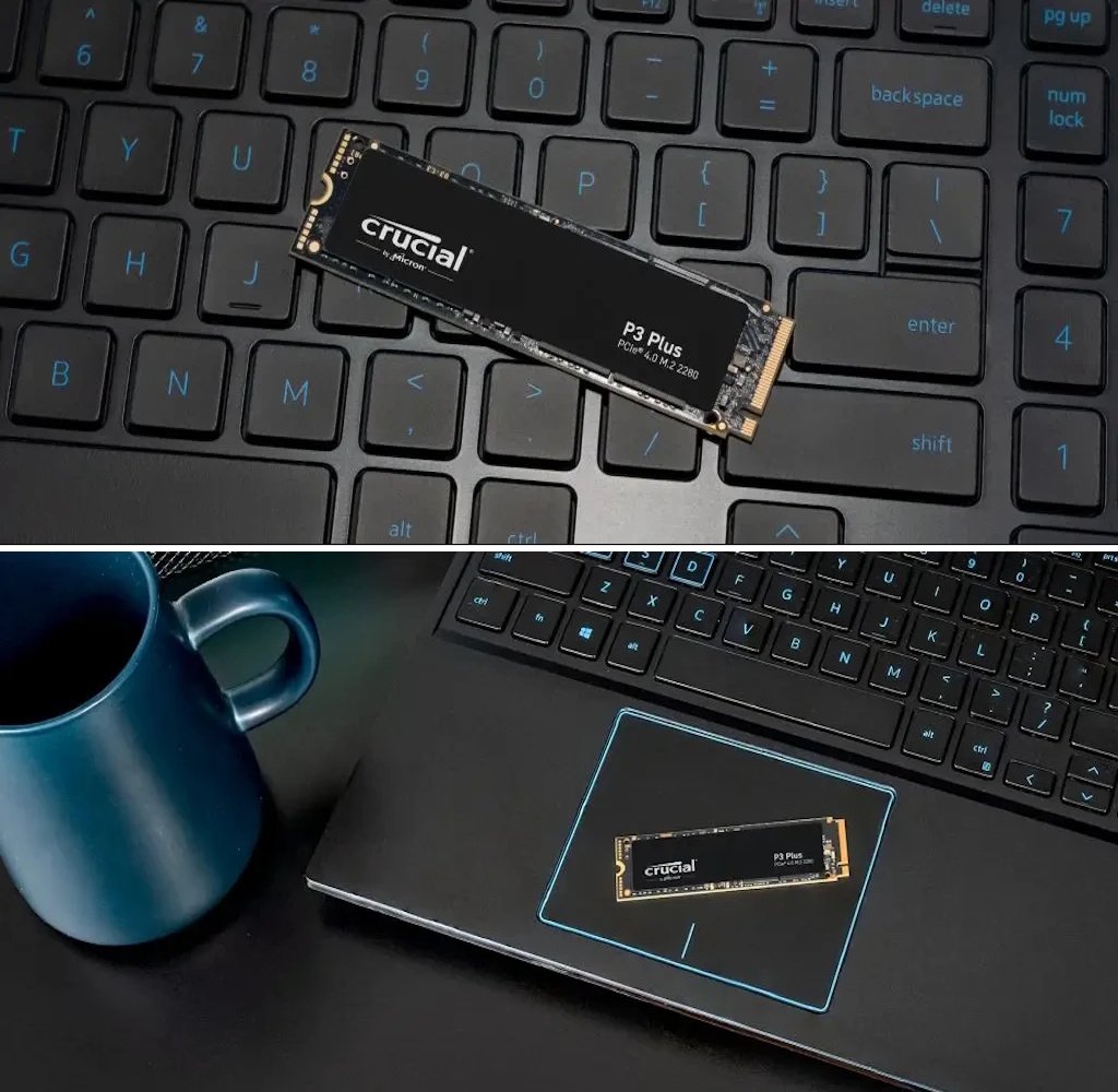 SSD накопичувач Crucial P3 PLUS 2TB QLC NAND M.2 NVMe 2280, фото №15