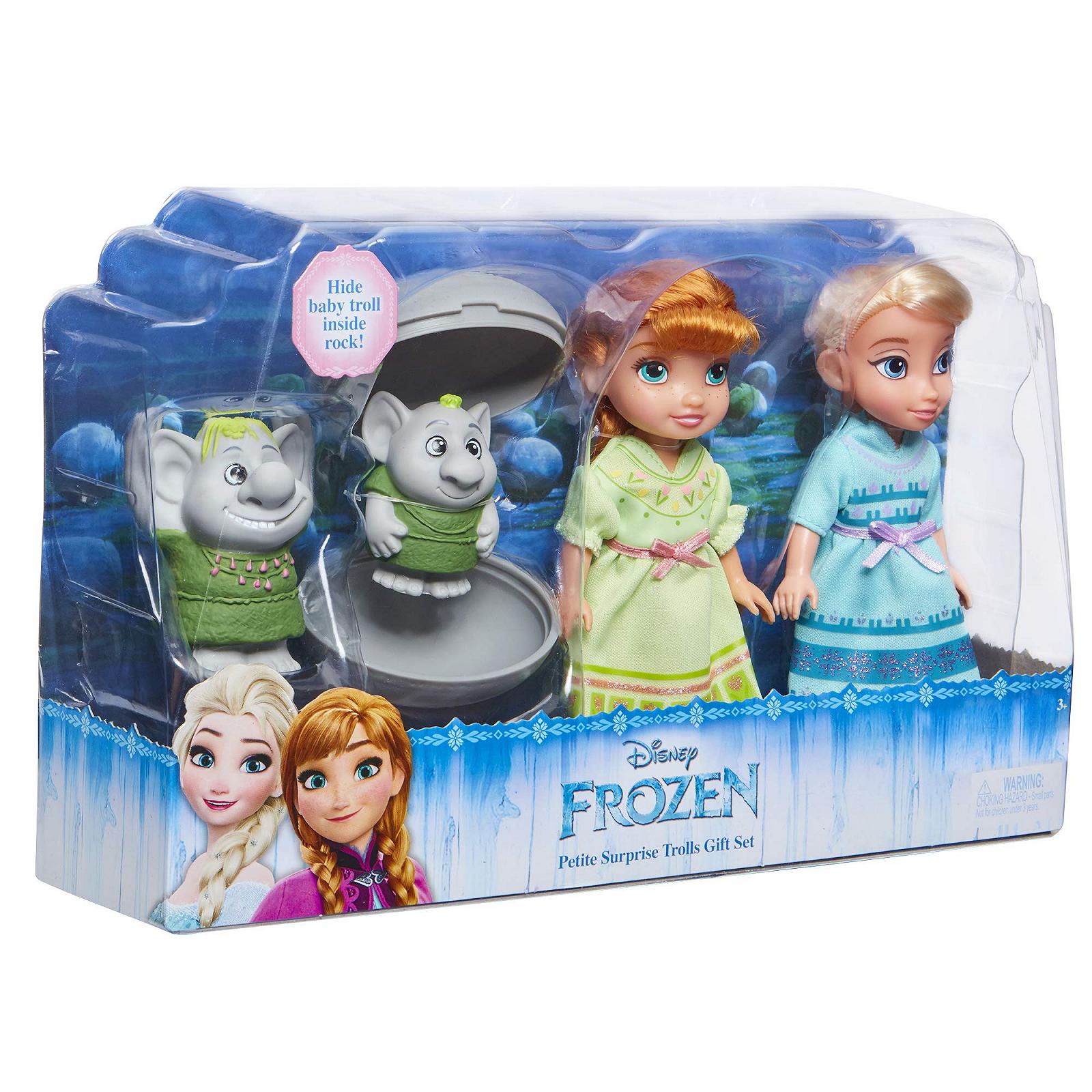 Кукла Disney Frozen Petite Surprise Trolls Gift Set Анна Эльза Эксклюзив, фото №8