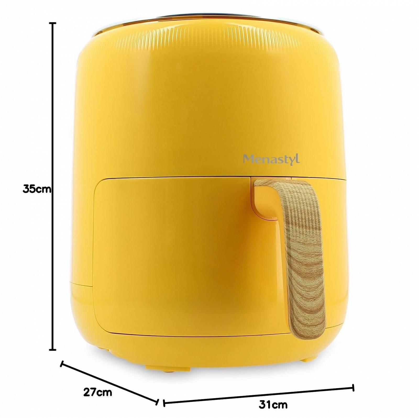 Мультипечь MENASTYL Colorama 6025003 4.5 л 8 программ Шафрановая, фото №7 Мультипечь MENASTYL Colorama 6025003 4.5 л 8 программ Шафрановая, фото №7