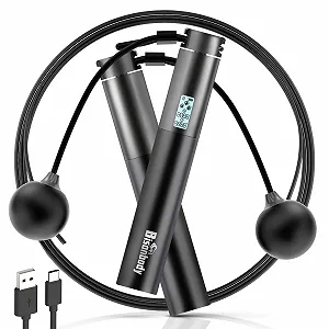 Купити Скакалка розумна Bisonbody Fitdays+ 2 режими 3 м та бездротова Bluetooth - Фото 1 Скакалка розумна Bisonbody Fitdays+ 2 режими 3 м та бездротова Bluetooth - Фото 1