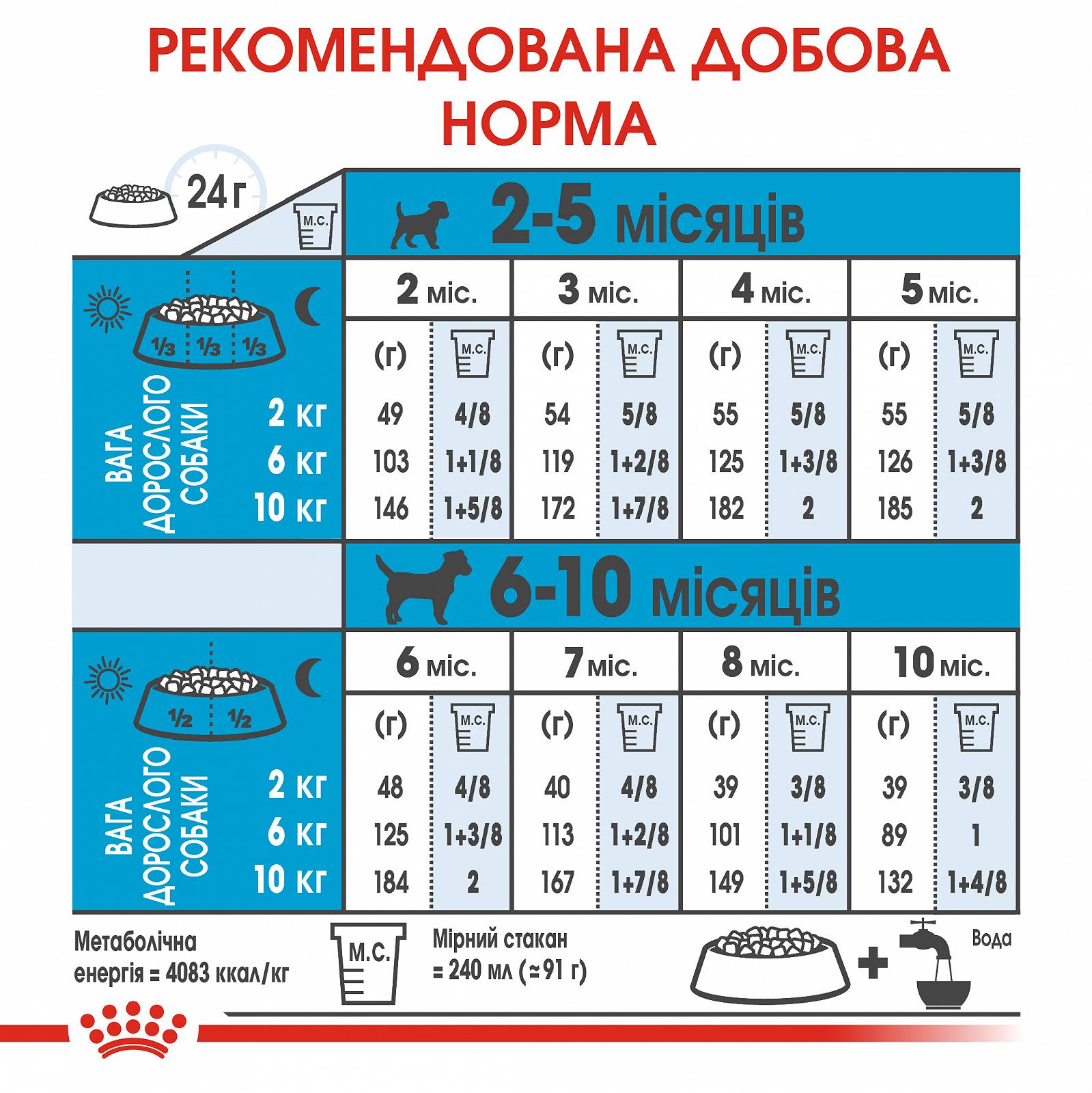 Сухой корм для щенков мелких пород Royal Canin Puppy Mini до 10 месяцев 800 г (30000082), фото №6