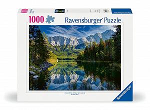 Пазл Ravensburger 12000653 Eibsee with Wetterstein Mountains 1000 деталей для дорослих та дітей від 14 років з природою та пейзажем - Фото 1