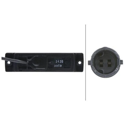 Габаритный огонь HELLA 2PG 008 645-321 для DAF FRUEHAUF KÄSSBOHRER SCANIA DOLL, фото №2