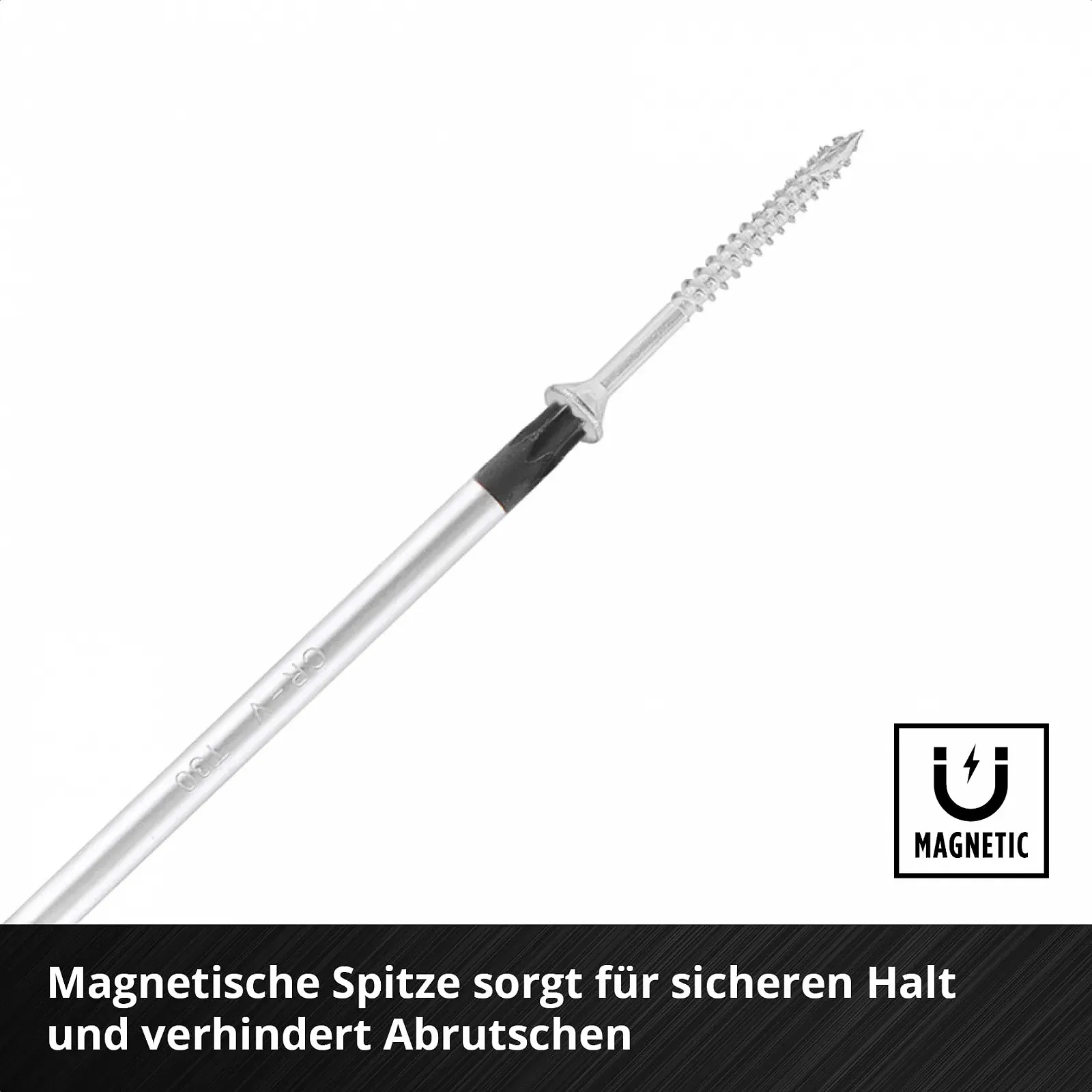 Набір викруток Einhell T-Profile 5 штук CrV Magnetic, фото №4