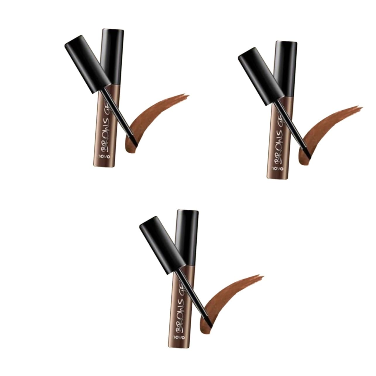 Карандаш для бровей Minkissy 3St Гель для бровей, фото №7