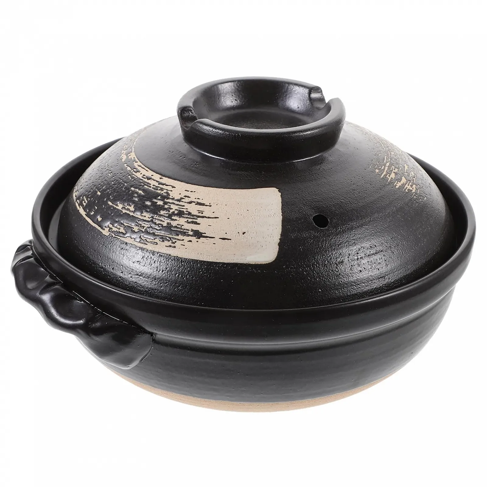 Каструля для супу Керамічна 900 мл з вентиляційними отворами, фото №1