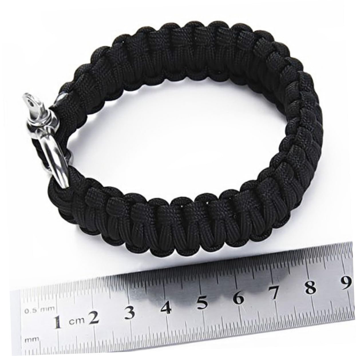 Браслет Yardwe Paracord стальная скоба, фото №5