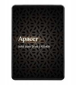 SSD Apacer AS340X 960GB 2.5" 7mm SATAIII 3D NAND Read/Write 550/520 MB/sec (AP960GAS340XC-1) - Фото 1