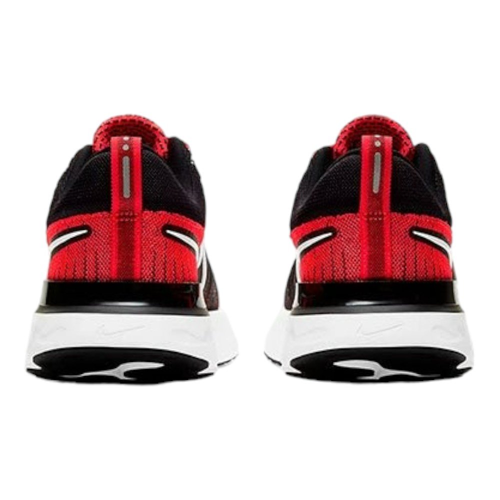 Кросівки Nike React Infinity Run Flyknit 2 Black Bright Crimson 41, фото №3