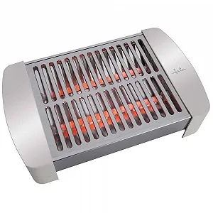 Тостер горизонтальний Jata JETT0201 з знімним піддоном для крихт, білий synthetic.ua - Фото 1