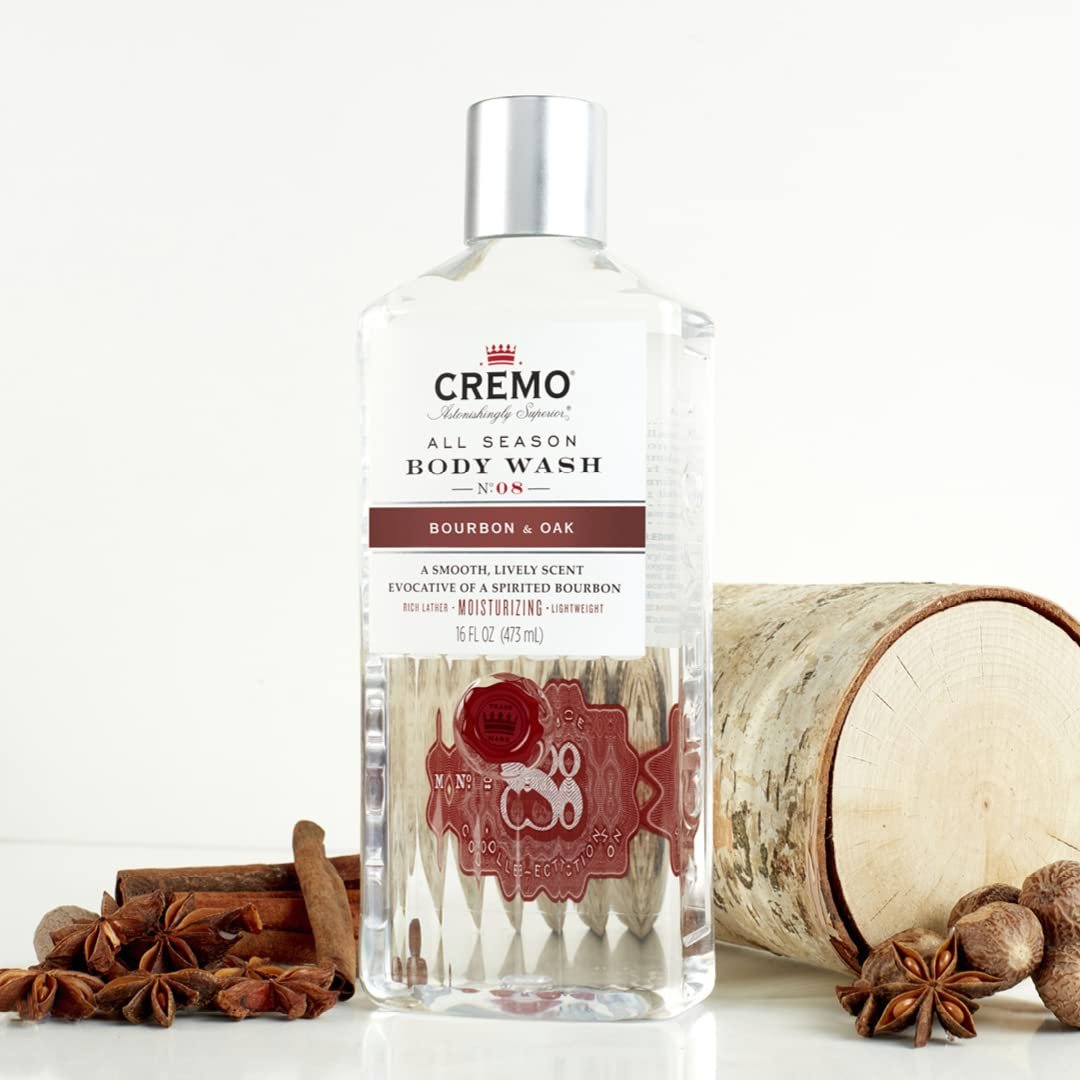 Гель для душу CREMO All Season Bourbon & Oak зволожувальний чоловічий 473 мл, фото №4 Гель для душу CREMO All Season Bourbon & Oak зволожувальний чоловічий 473 мл, фото №4