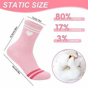 Тенісні шкарпетки Жіночі з сердечком 5 пар, Спортивні synthetic.ua - Фото 1