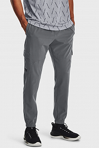 Штаны Under Armour Stretch Woven Cargo Pants серый M - Фото 1
