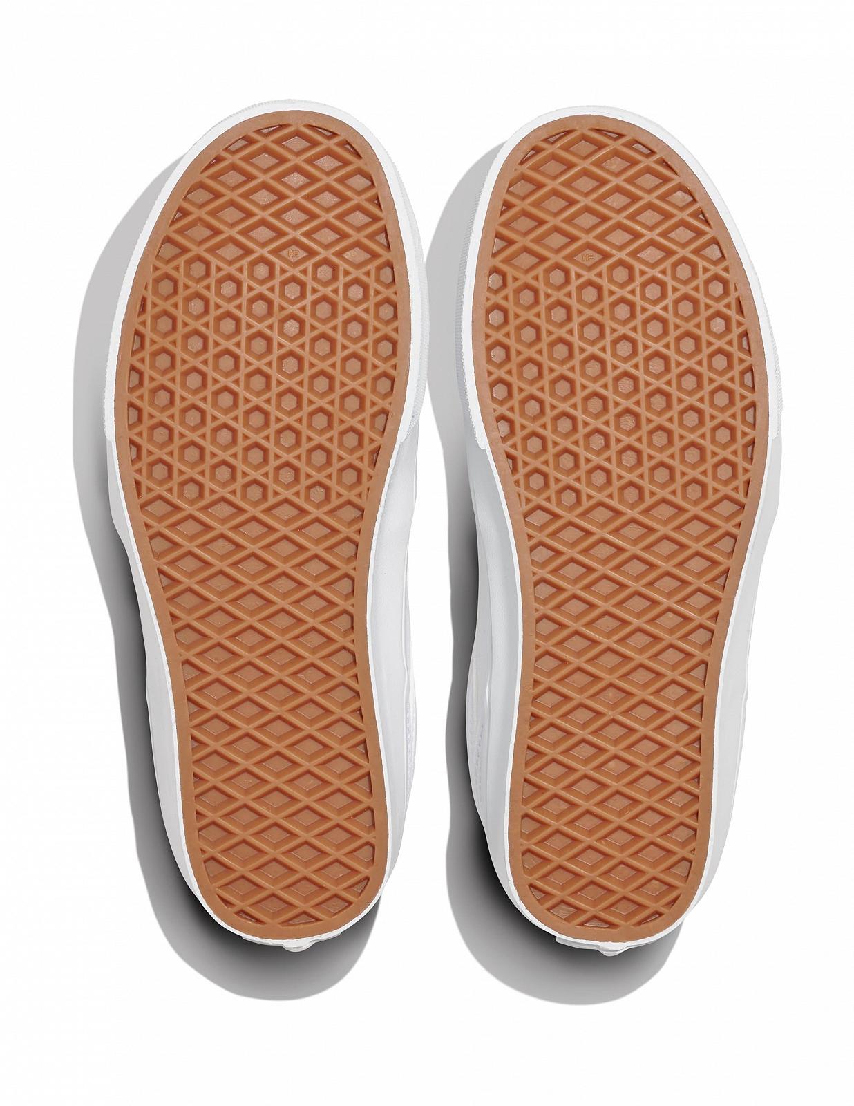 Кроссовки Vans Brooklyn Canvas, White/White, фото №4