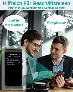 Пристрій для усного перекладу 139 мов, Переклад у реальному часі synthetic.ua - Фото 1