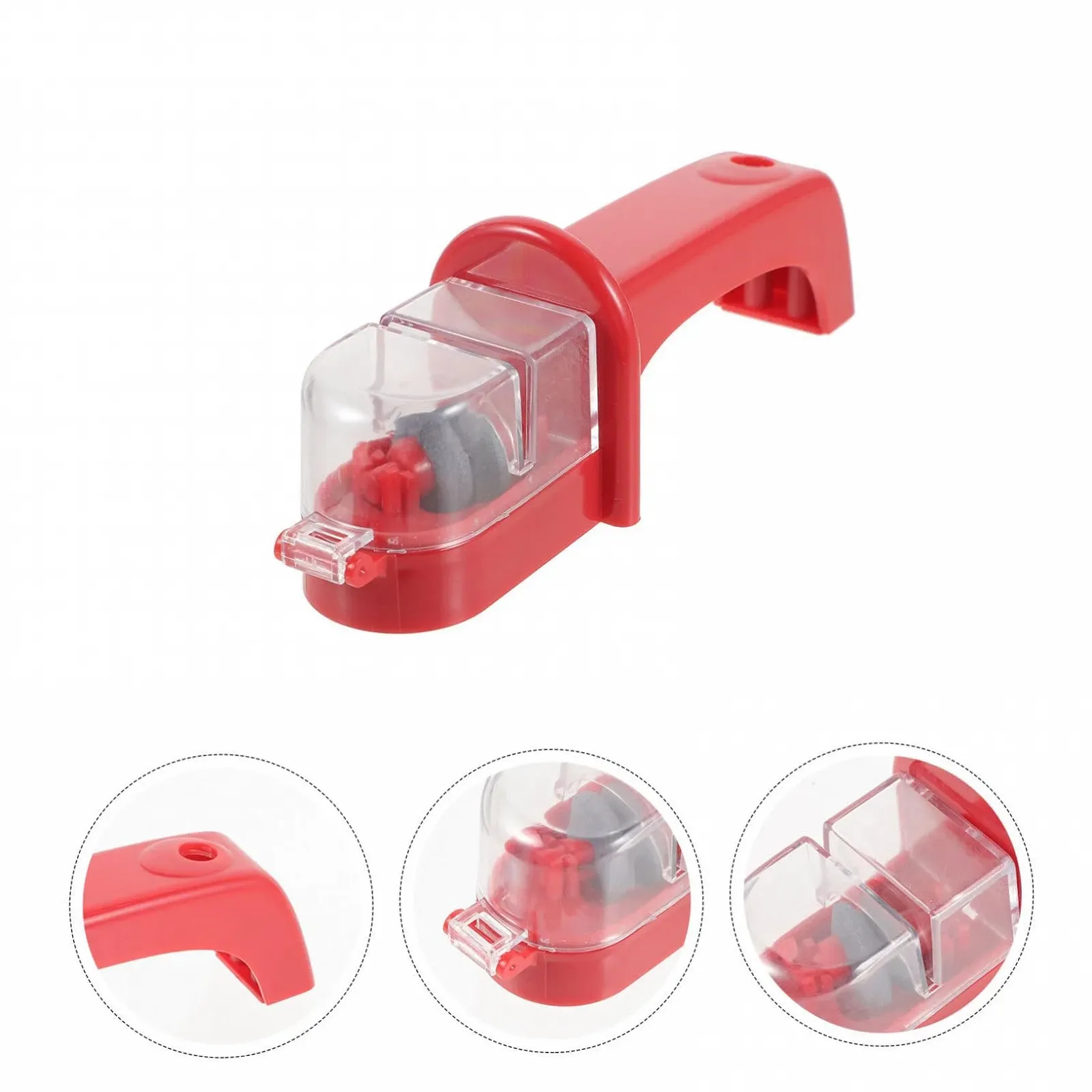 Точилка для кухонных ножей и ножниц TOYANDONA ABS портативная эргономичная, фото №9