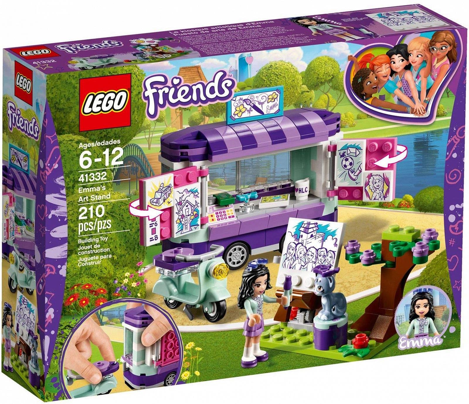 Іграшковий набір LEGO Friends 41332 Емма для малювання, фото №1
