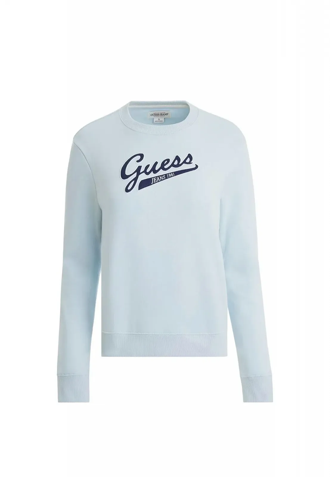 Світшот Guess Reg Logo EMB Sweat Langarm Бірюзовий Azure Lagune S, фото №4 Світшот Guess Reg Logo EMB Sweat Langarm Бірюзовий Azure Lagune S, фото №4