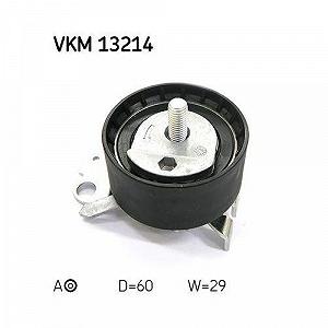 Ролик натягувача ременя ГРМ SKF VKM 13214 для CITROËN PEUGEOT лівий synthetic.ua - Фото 1