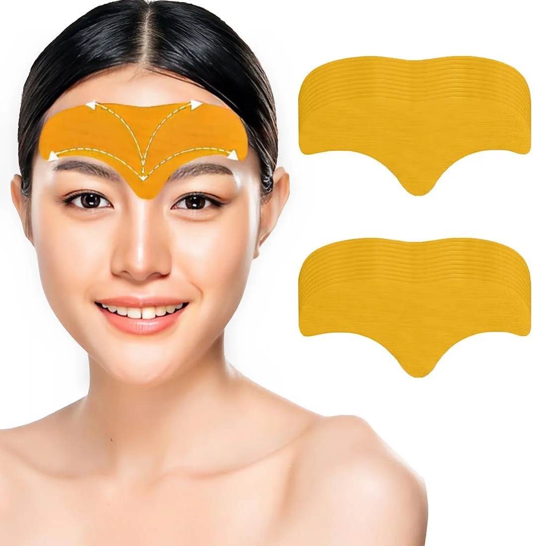 Стрічки для обличчя JAWUZ, 20 шт. Пластирі для обличчя, фото №1