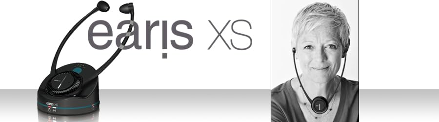Наушники Humantechnik Earis XS для телевизора с усилением звука до 120 дБ(A), беспроводные наушники с подбородочным ремешком, фото №7