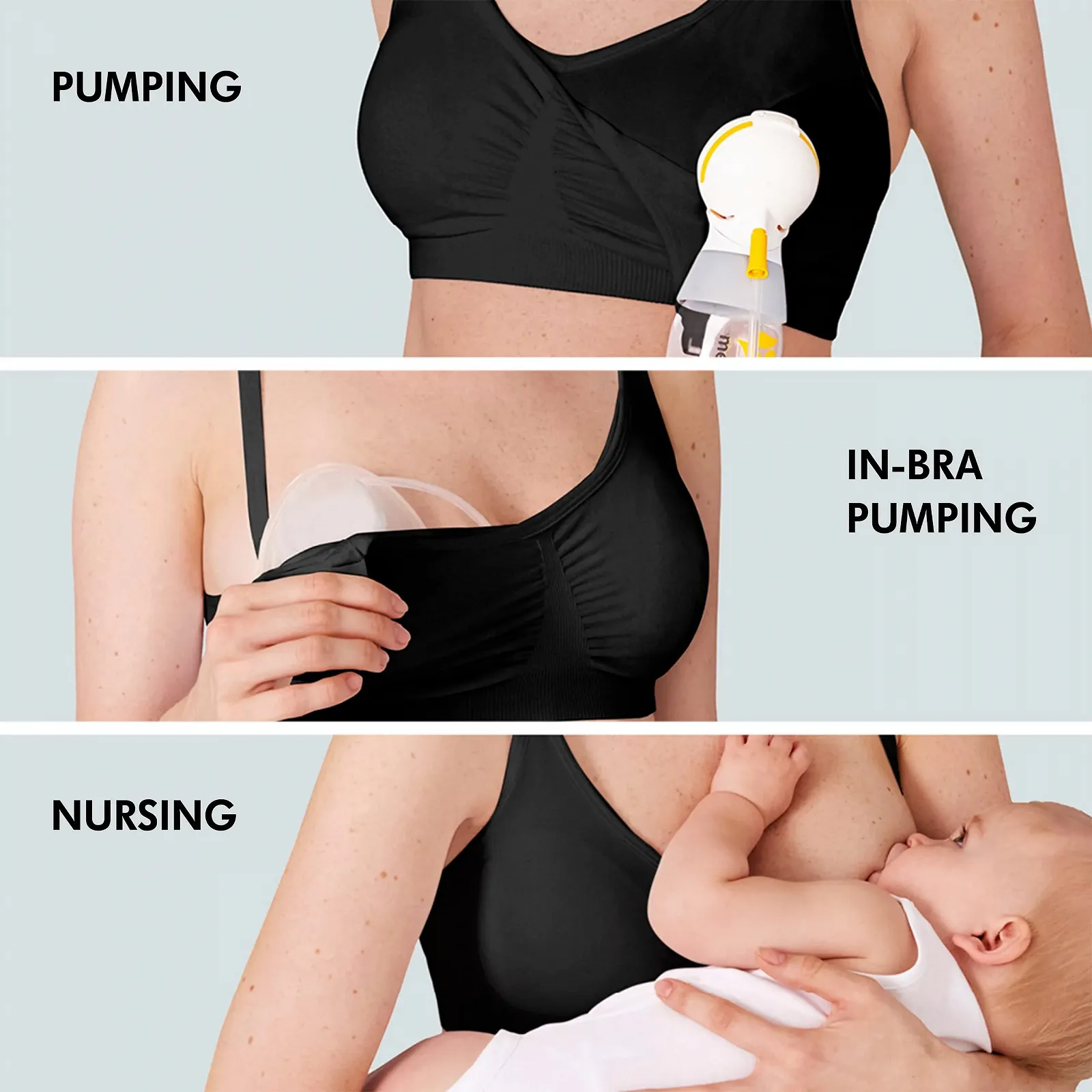 Бюстгальтер для кормления и сцеживания Medela 3-in-1, фото №4