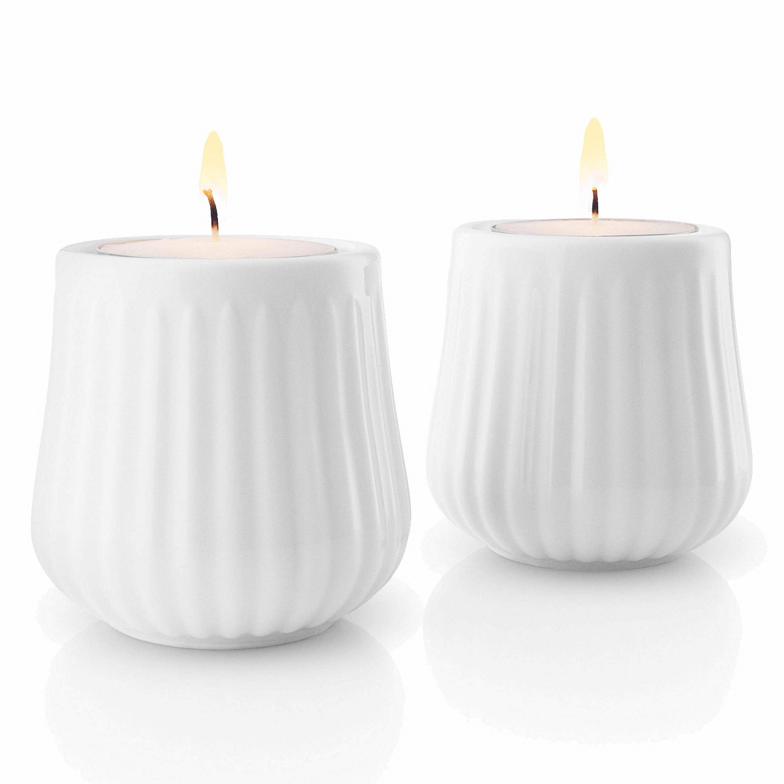 Керамічний підсвічник EVA-TRIO Legio Nova 2 шт. Білий, фото №5 Керамічний підсвічник EVA-TRIO Legio Nova 2 шт. Білий, фото №5