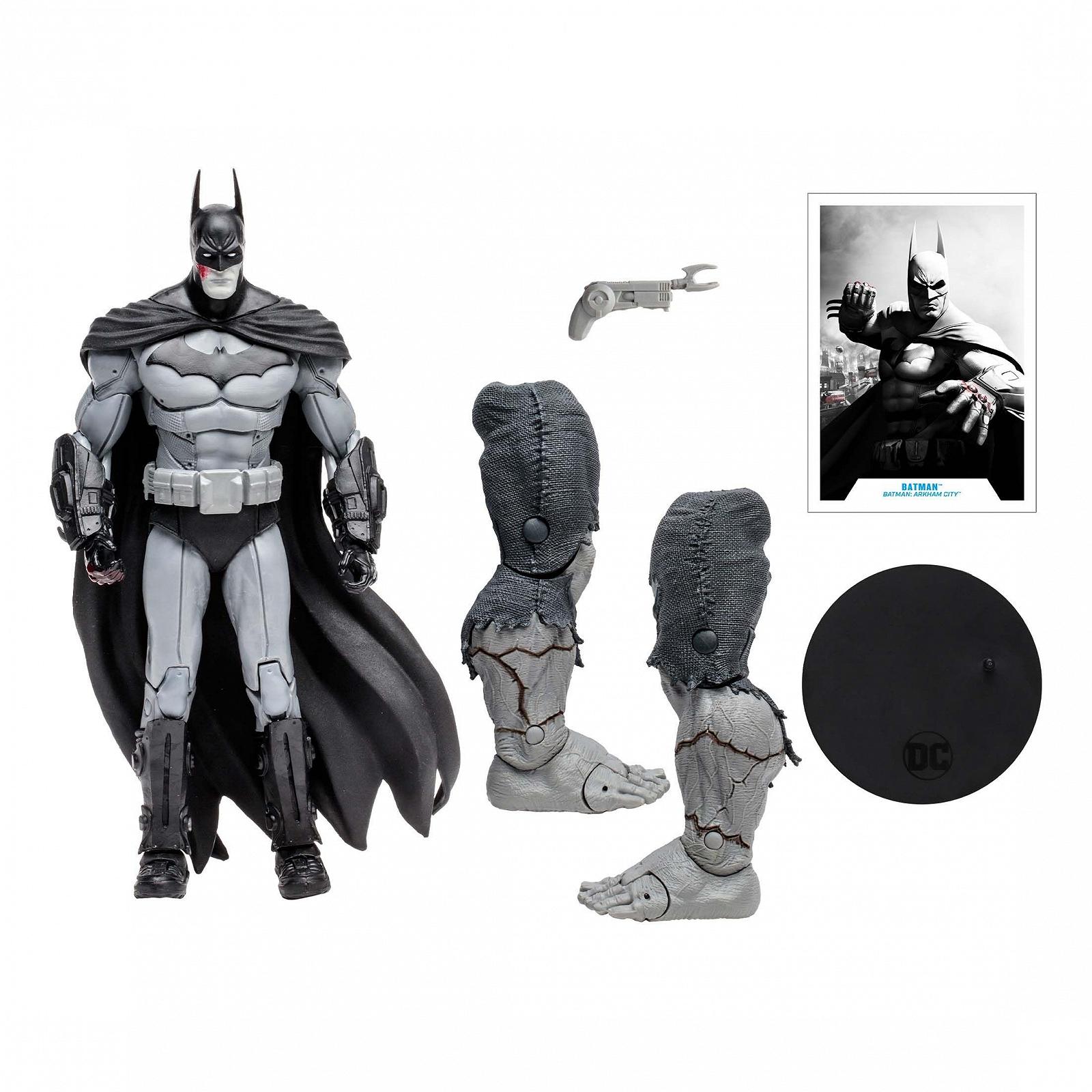 Фігурка Бетмен DC Gaming Build A Gold Label (Batman: Arkham City) 18 см, фото №7