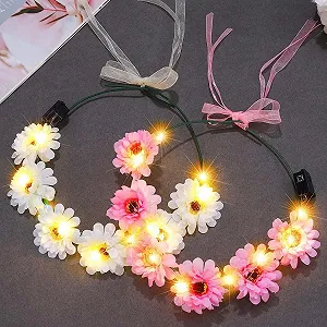 Вінок для волосся з LED підсвічуванням Zoestar - Фото 1