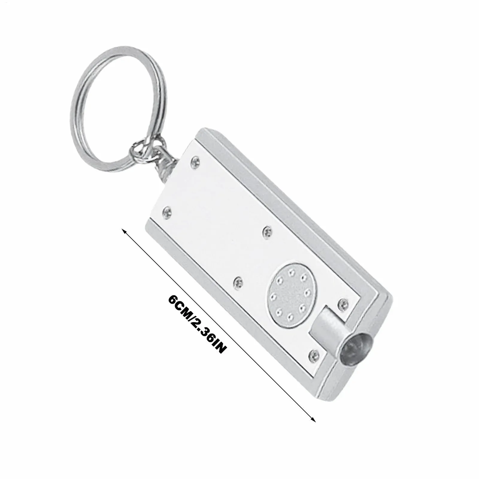 Фонарик Tiny Torch брелок с кольцами, фото №7