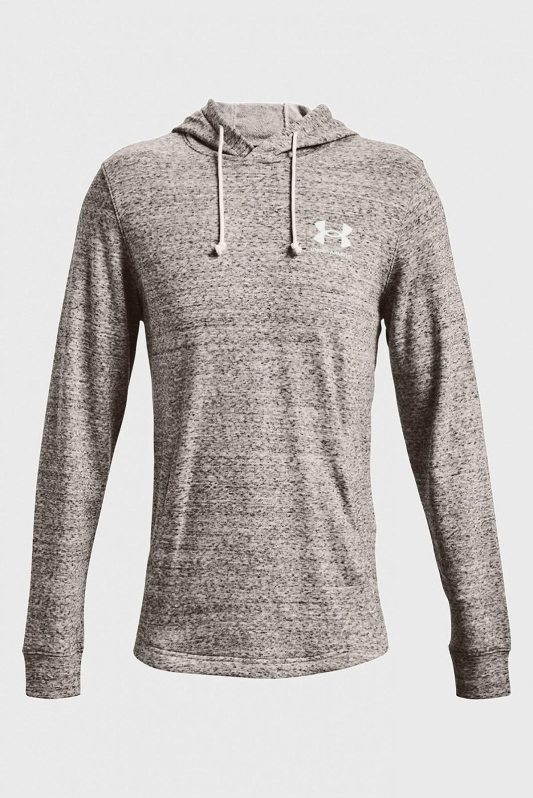 Світшот UA Rival Terry LC HD 1370401-112 Under Armour Сірий S, фото №3
