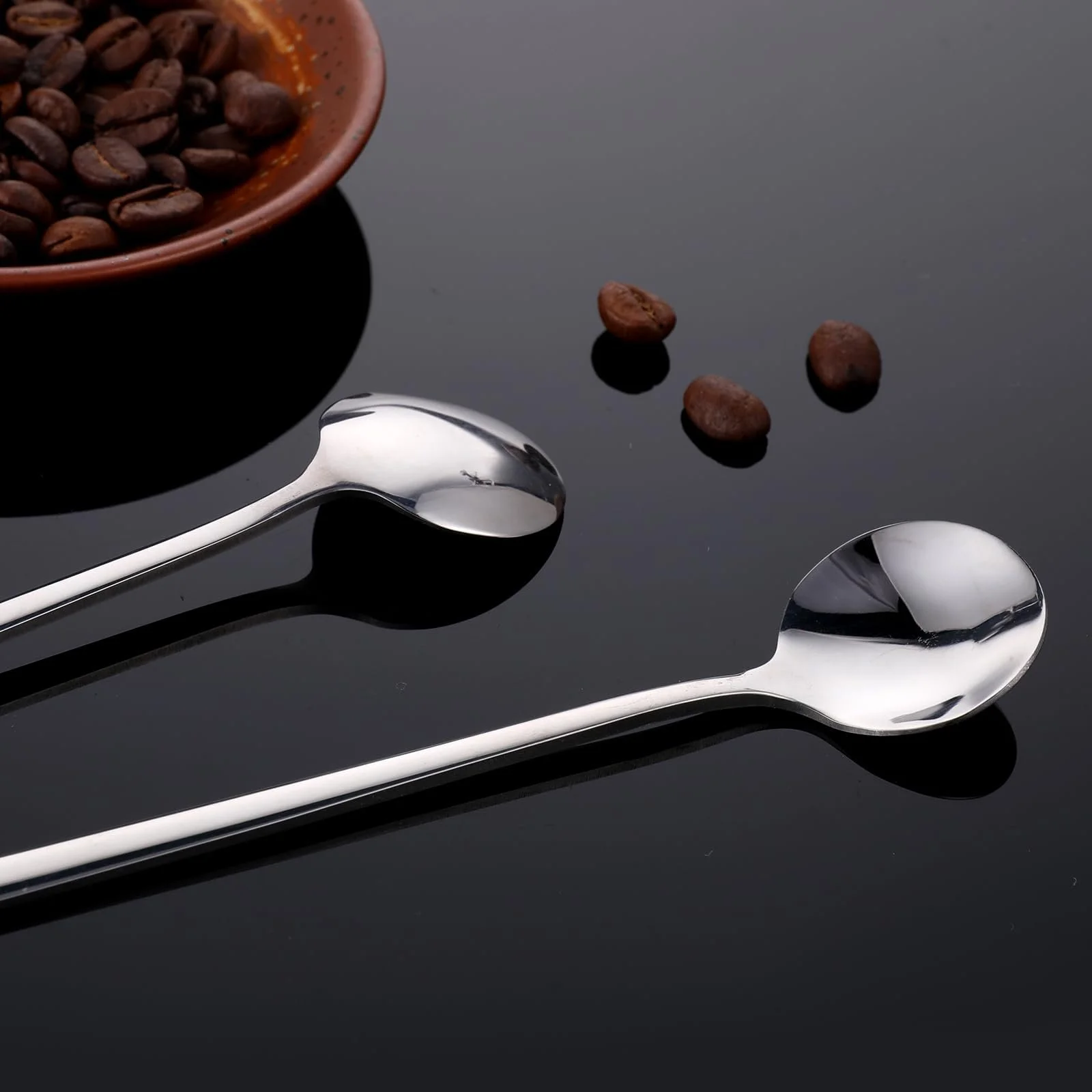 Ложка для лате макіато 4 шт., 17 см, фото №3