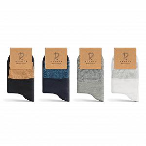 Шкарпетки RAFRAY Жіночі 4 пари Розмір 36-40 synthetic.ua - Фото 1