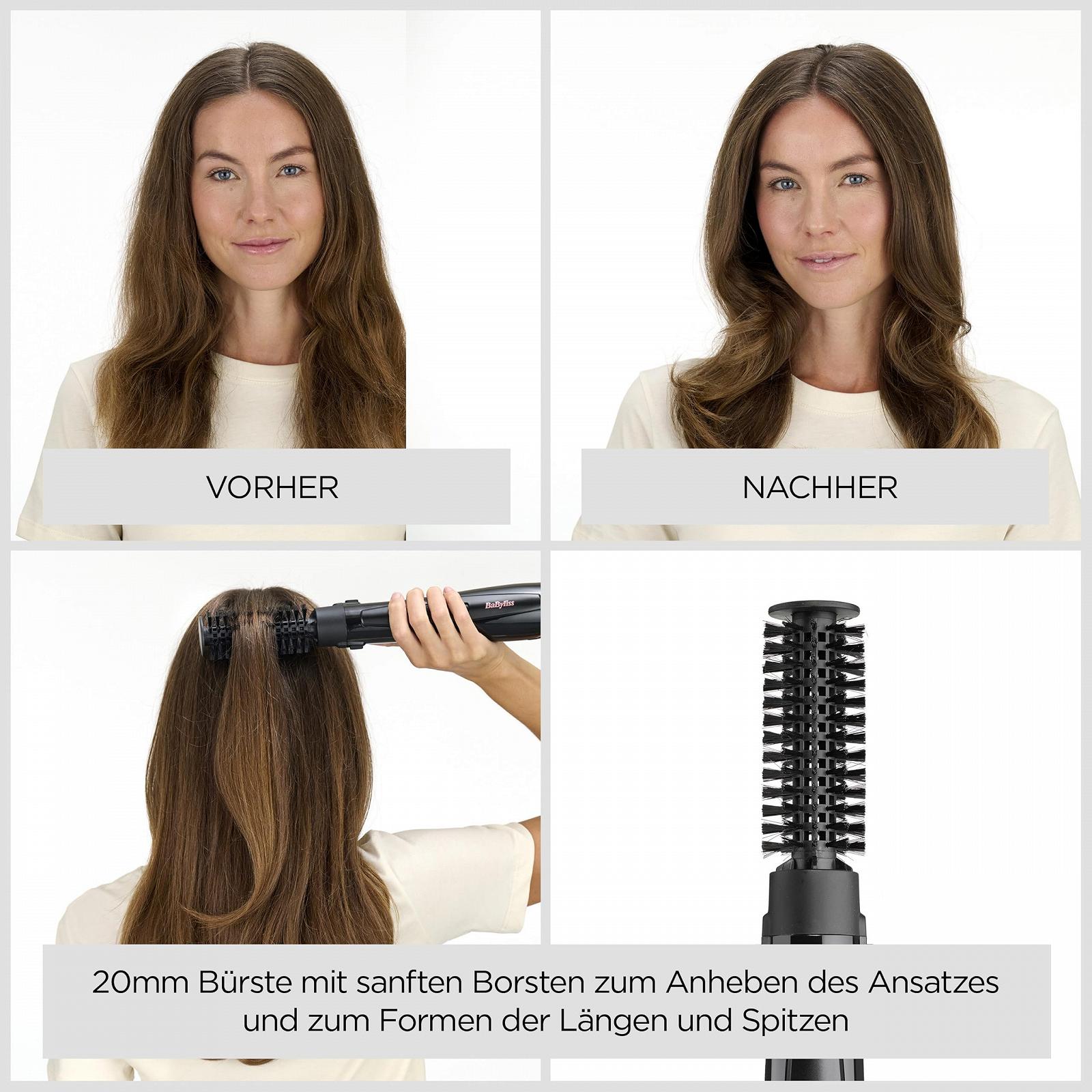 Фен-щетка BaByliss Perfect Finish AS126E 1000 Вт Black, фото №5 Фен-щетка BaByliss Perfect Finish AS126E 1000 Вт Black, фото №5