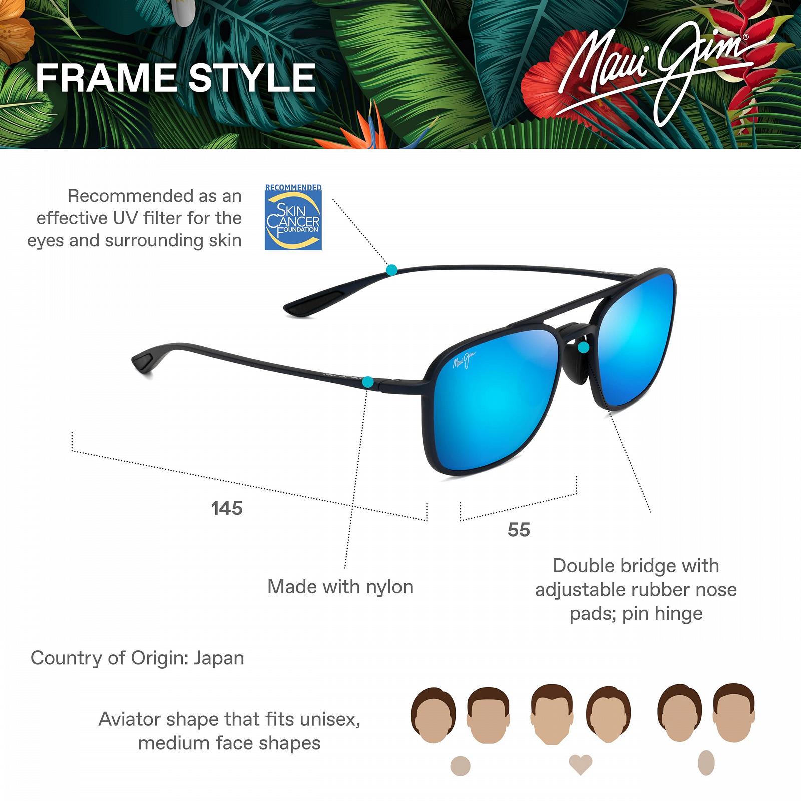 Сонцезахисні окуляри унісекс Maui Jim Keokea, фото №6
