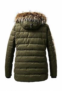 Женская Куртка STOY Wmn Quilted Jacket E стеганая, вид пуха, со съемным капюшоном synthetic.ua - Фото 1