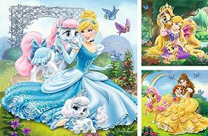 Детский пазл Ravensburger Disney Princess 09346 Belle, Cinderella And Raiponce 3 x 49 элементов от 5 лет цена на synthetic.ua - Фото 1 Детский пазл Ravensburger Disney Princess 09346 Belle, Cinderella And Raiponce 3 x 49 элементов от 5 лет synthetic.ua - Фото 1