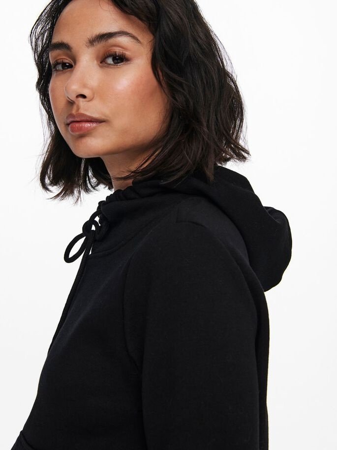 Світшот ONLFEEL LIFE L/S ZIP HOOD SWT 15240765 ONLY  S, фото №4