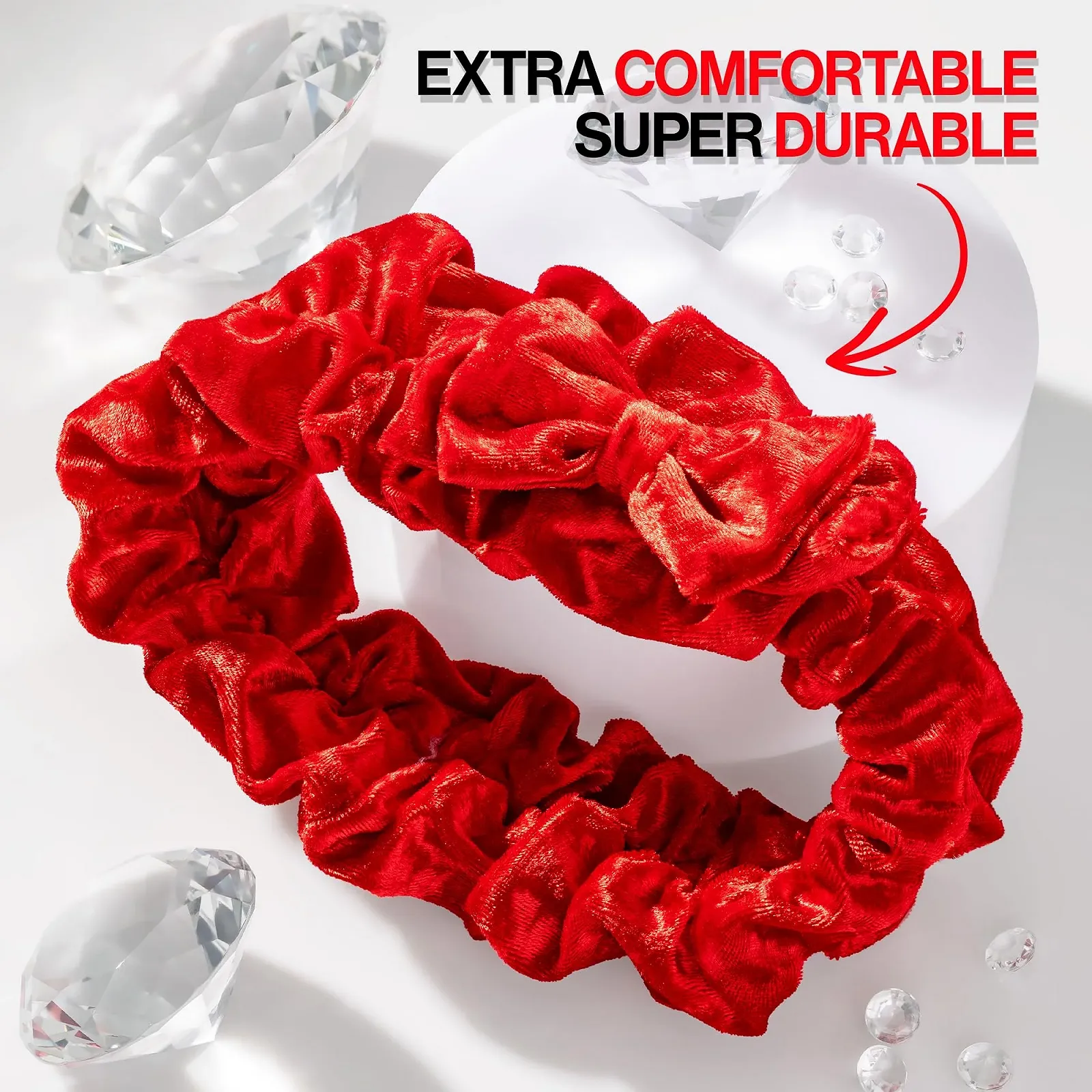 Пов'язка на голову Wet n Wild Marilyn Monroe Icon Однотонний Червоний, фото №2