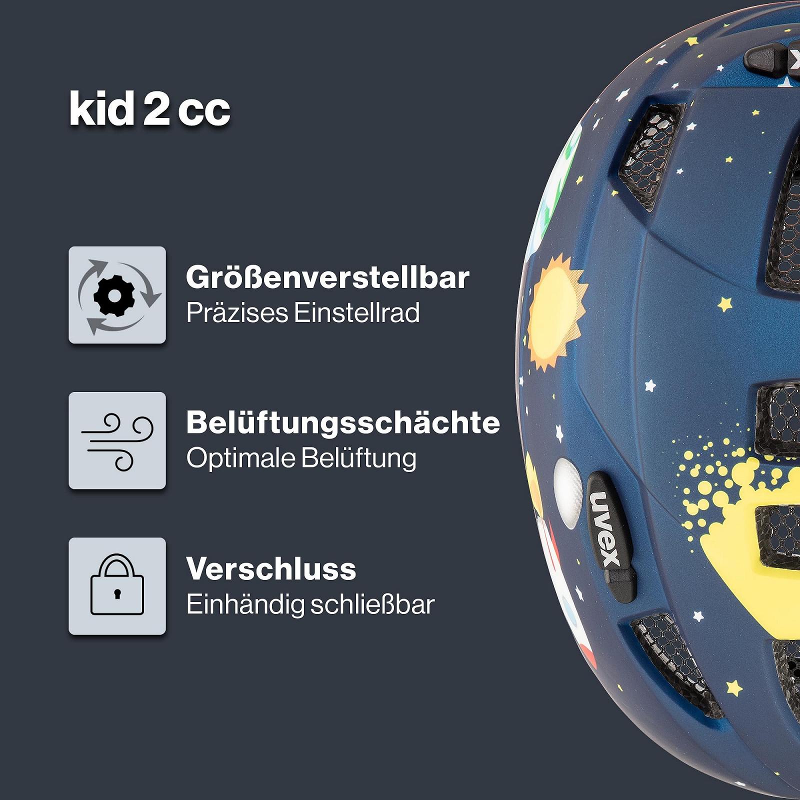 Шолом Uvex Kid 2 cc Дитячий, фото №2
