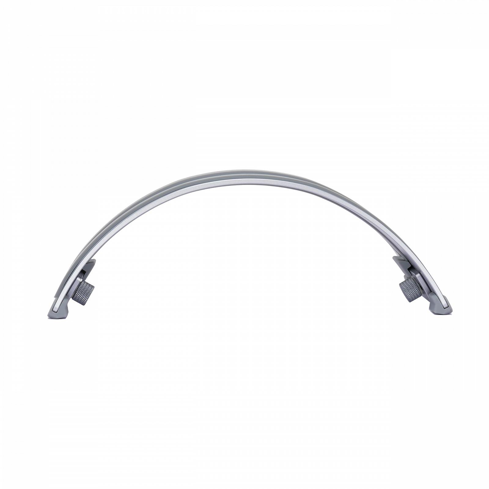 Підставка вертикальна регульована Алюміній 6061 Вентильований дизайн Сріблястий, фото №5