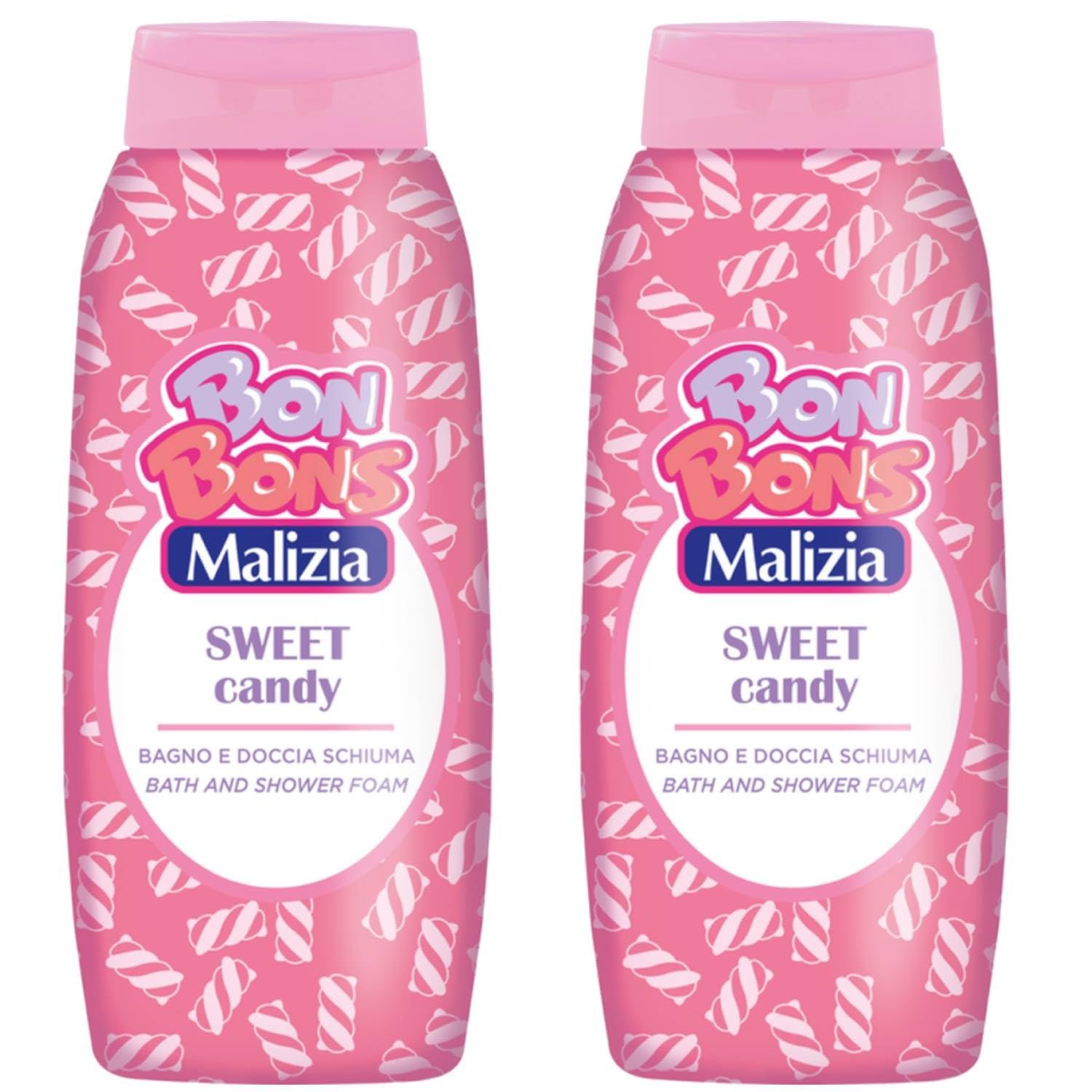 Піна для ванн Malizia Sweet Candy, 500 мл (2 шт), фото №1