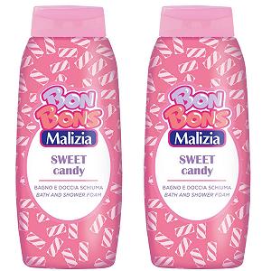 Піна для ванн Malizia Sweet Candy, 500 мл (2 шт) - Фото 1
