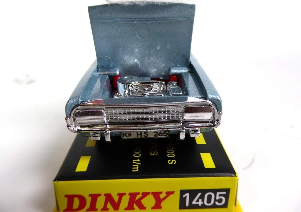 Игрушка Atlas Dinky Toys Opel Rekord Coupe 1900 1405 1:43 (MB429), фото №6