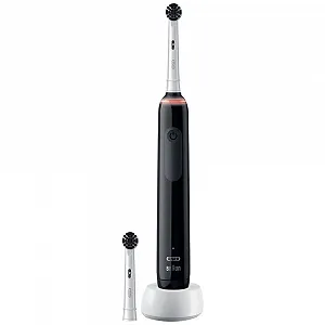 Електрична зубна щітка Oral-B Pro 3 3000 Pure Clean 613011 Black/White - Фото 1